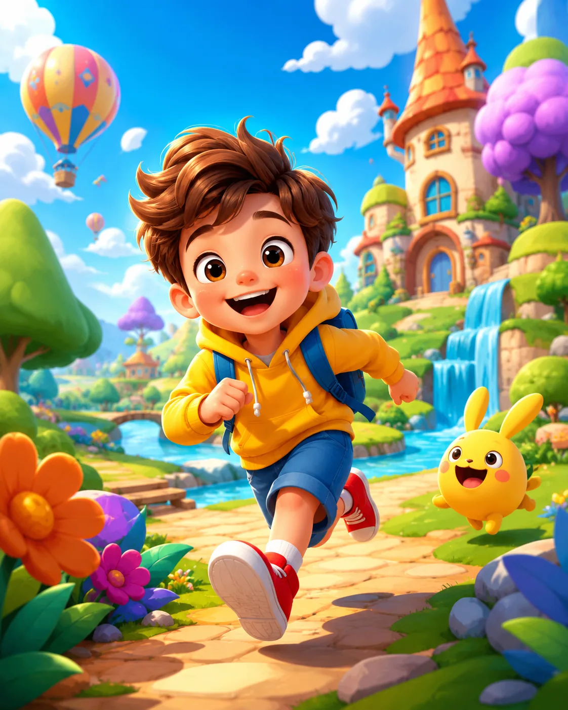 Яркий мультфильм